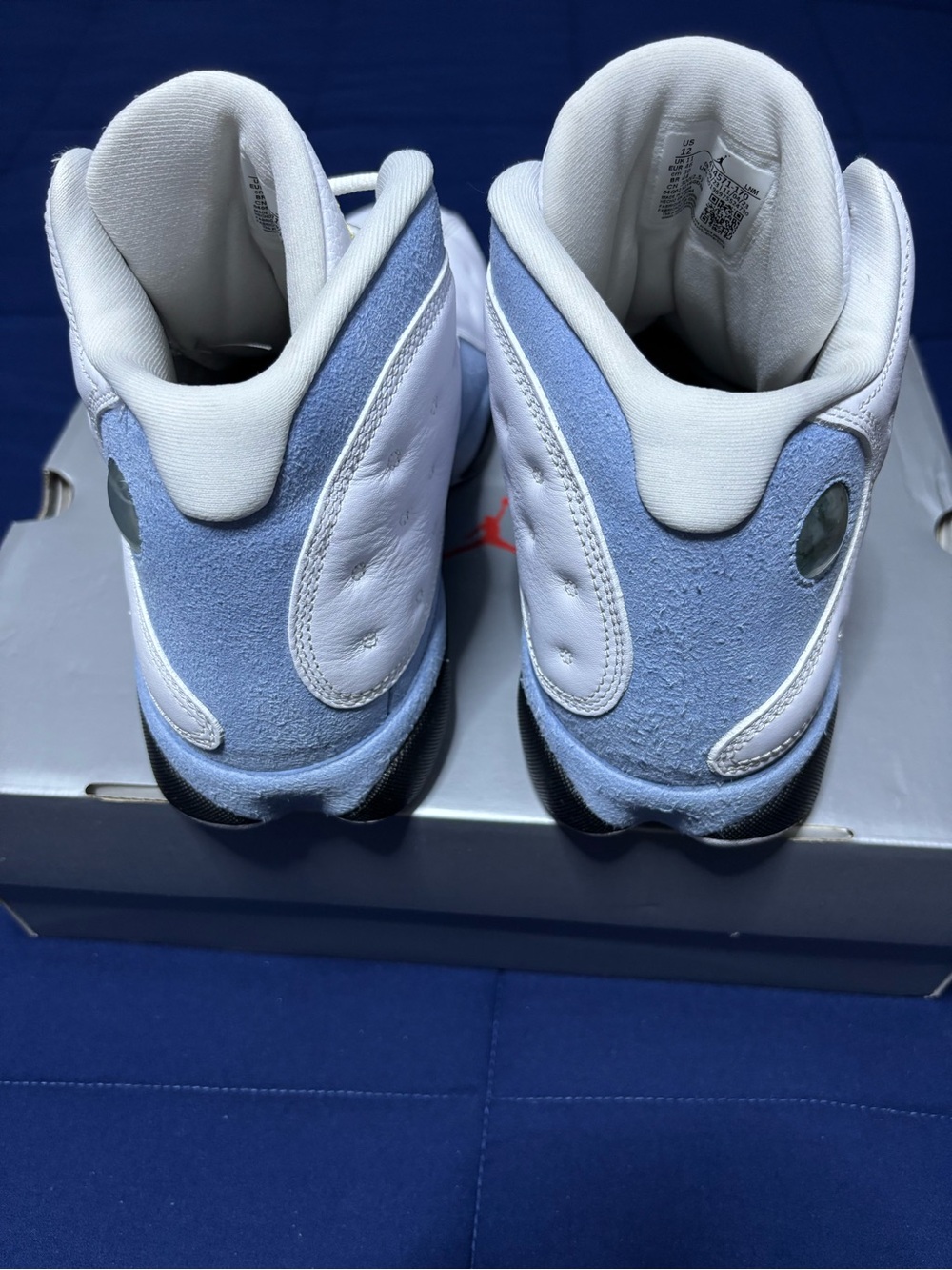 Jordan 13 Retro Blue Grey 2024 Size 12 - Picture 4 of 9